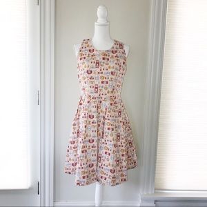Camera Print Dress